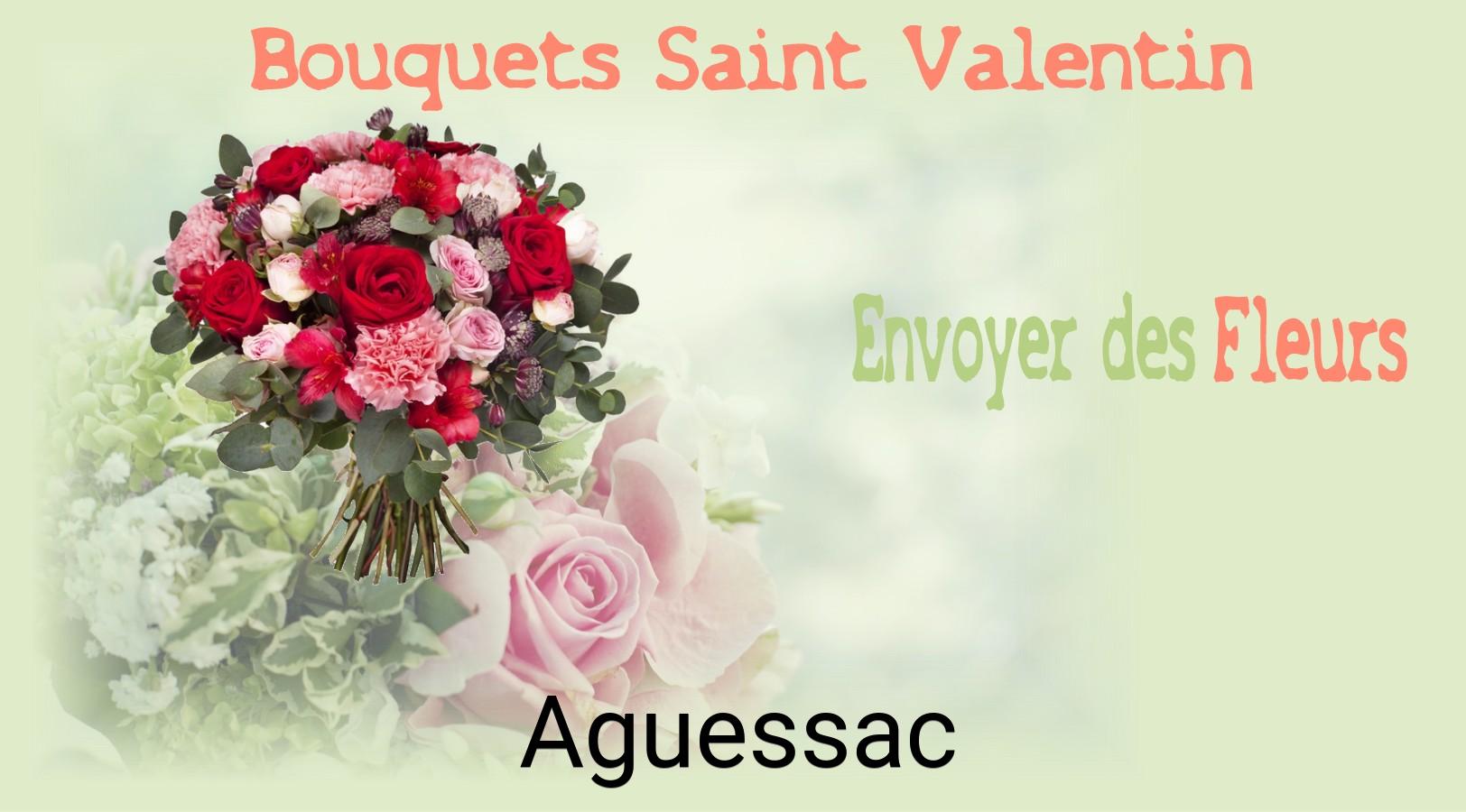 Roses de Saint-Valentin livrées à Aguessac